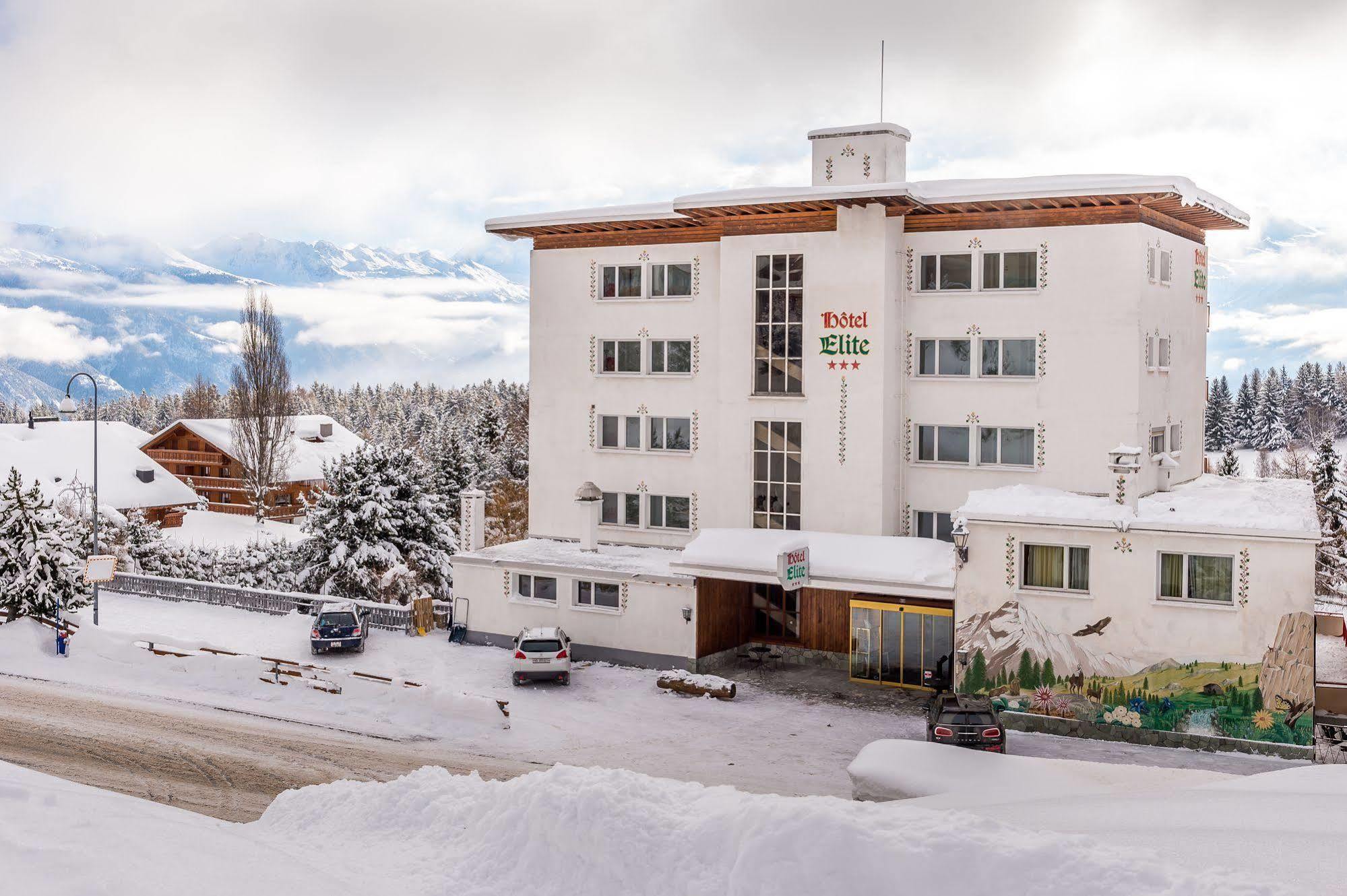 Hotel Elite Кран-Монтана Экстерьер фото