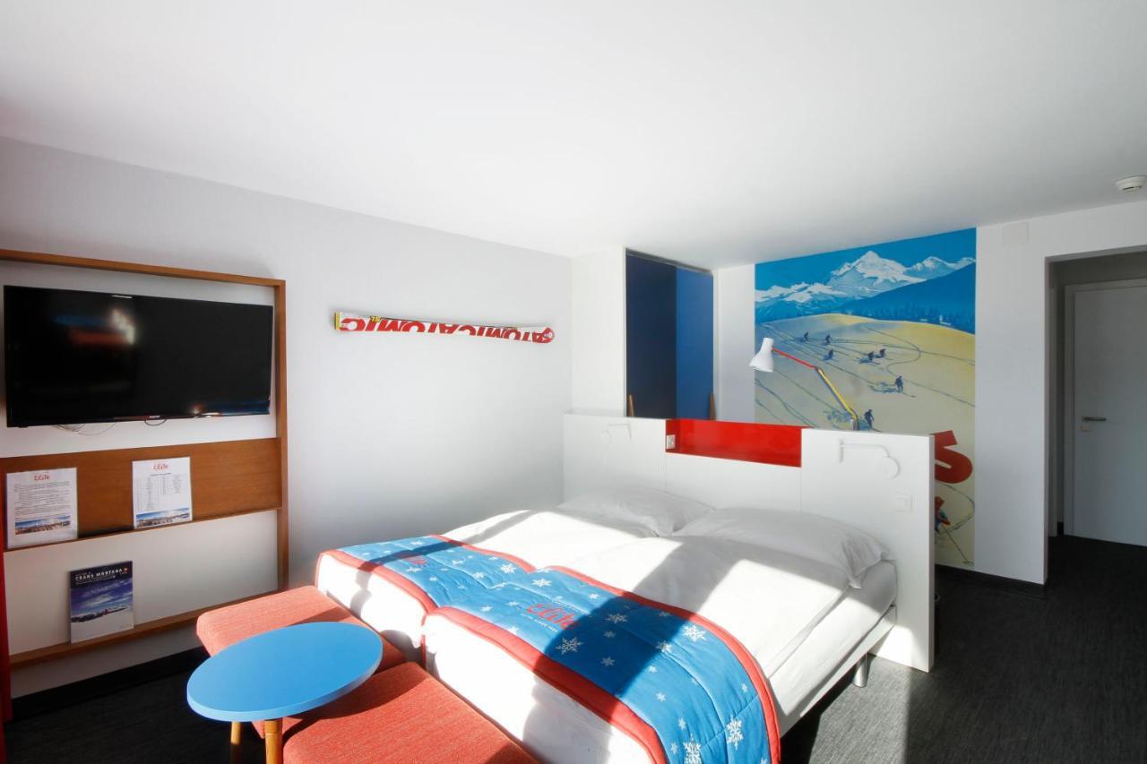 Hotel Elite Кран-Монтана Экстерьер фото