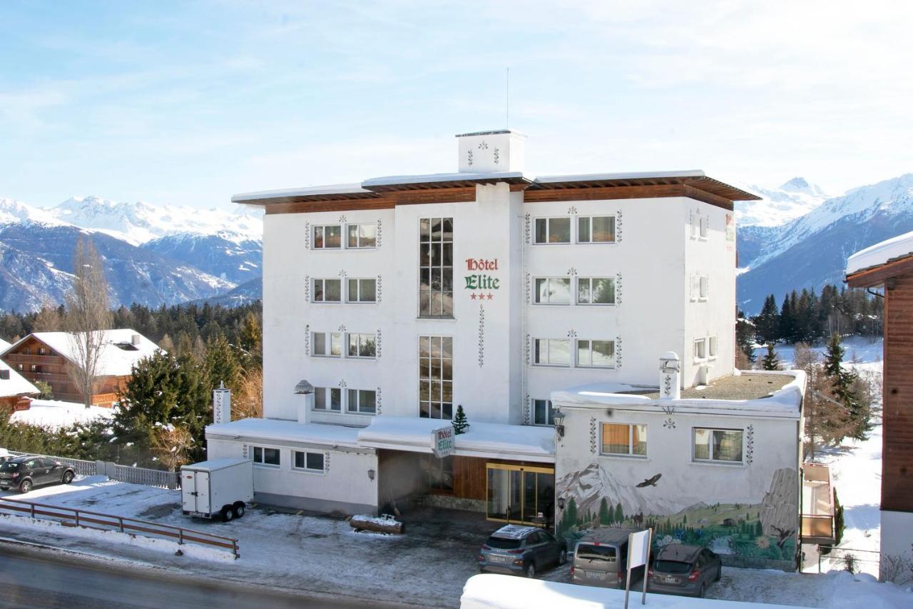 Hotel Elite Кран-Монтана Экстерьер фото
